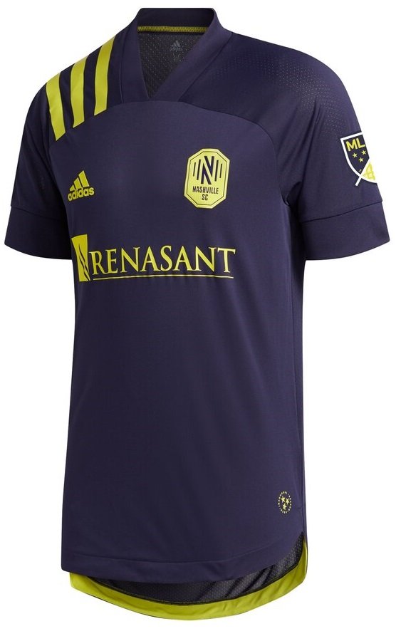Camisa oficial Adidas Nashville SC 2020 II jogador